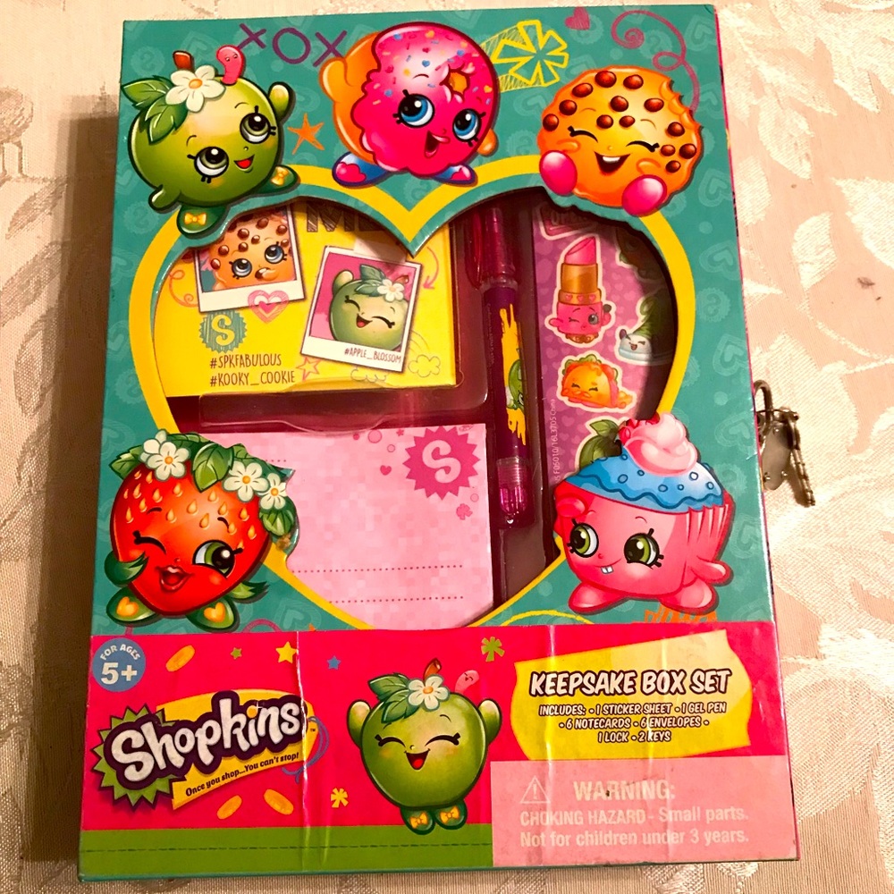 Shopkins Keepsake Box Set